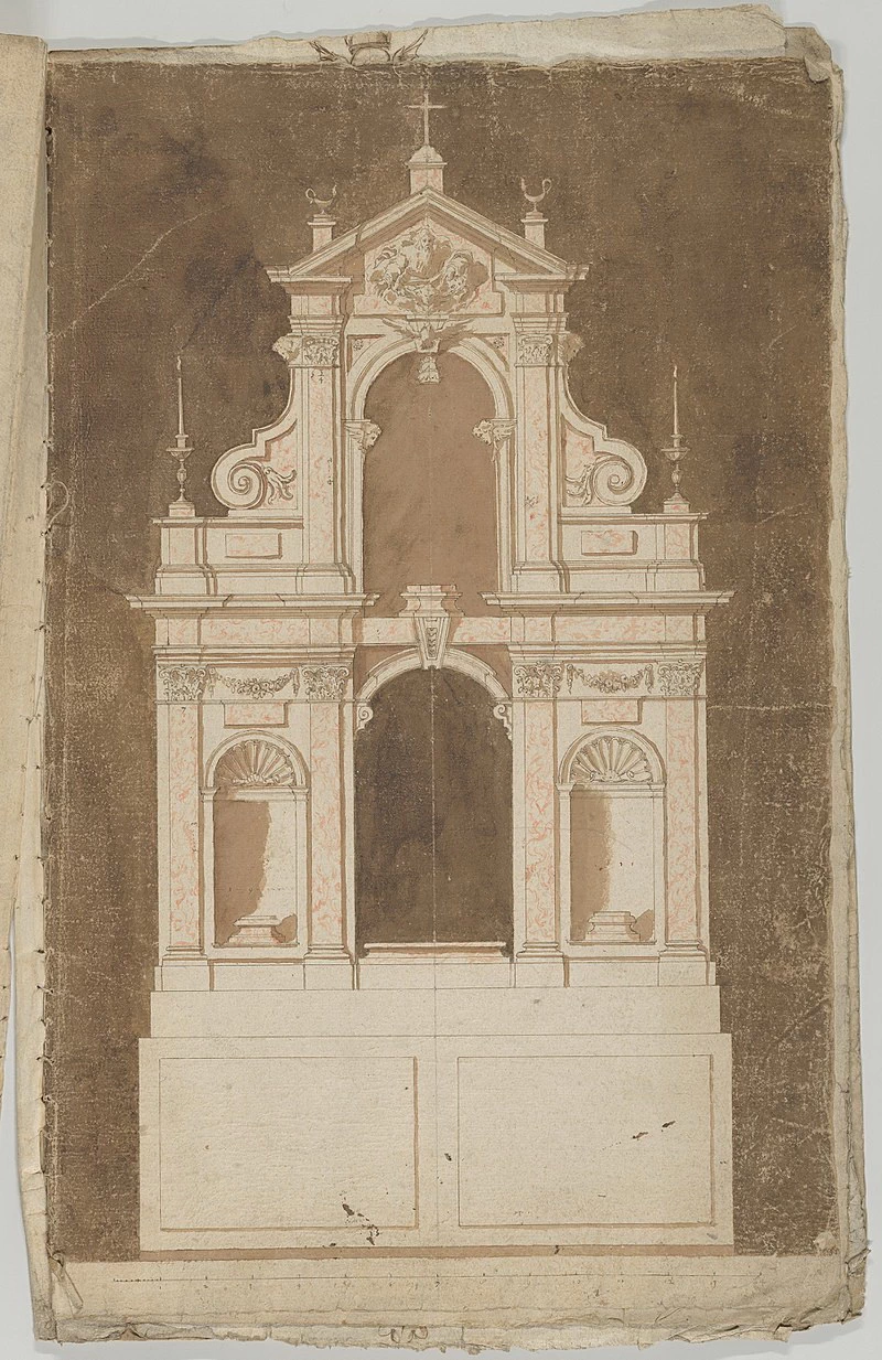 Studio - Album con disegni e stampe di tombe ed epitaffi, Metrololitam Museum